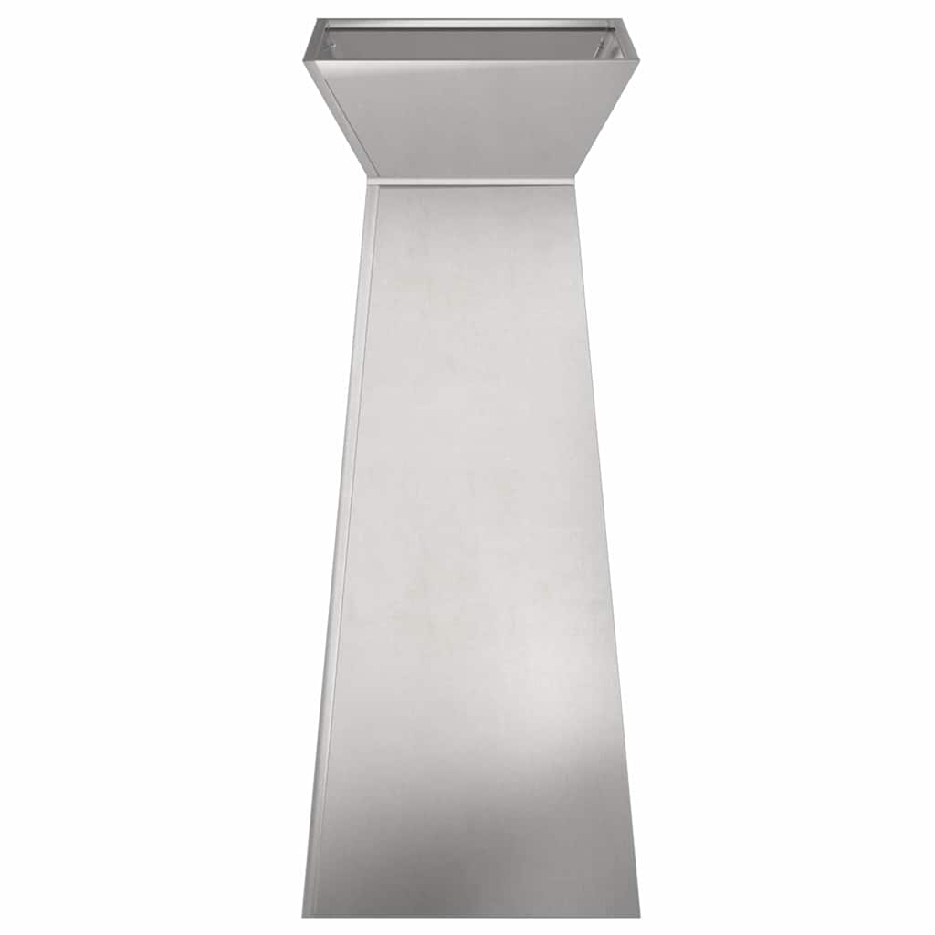 Säulen Pflanzer 2 pcs Silber 40 x 40 x 100 cm