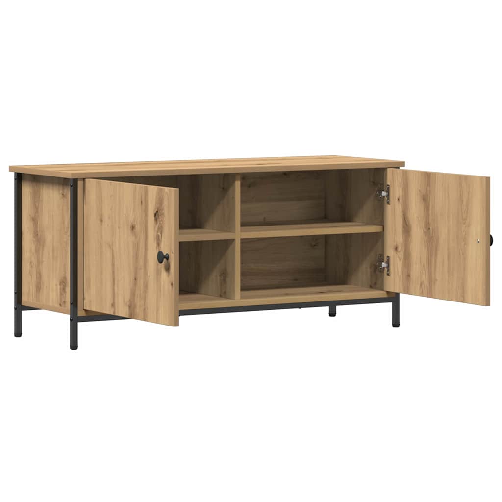 TV-Schränk Artisan-Eiche 100 x 35 x 45 cm Holzwerkstoff
