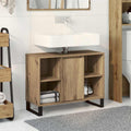 Badezimmerschrank Artisan-Eiche 80 x 33 x 60 cm Holzwerkstoff