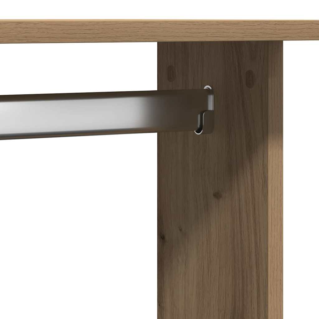 Kleiderschrank Artisan-Eiche 102 x 38 x 110 cm Holzwerkstoff