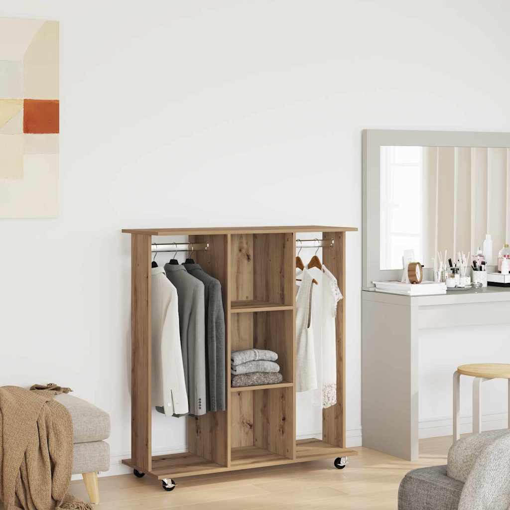 Kleiderschrank Artisan-Eiche 102 x 38 x 110 cm Holzwerkstoff