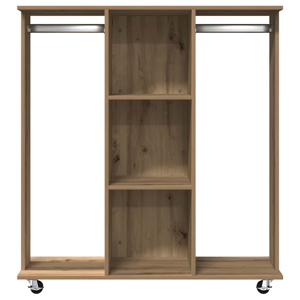 Kleiderschrank Artisan-Eiche 102 x 38 x 110 cm Holzwerkstoff