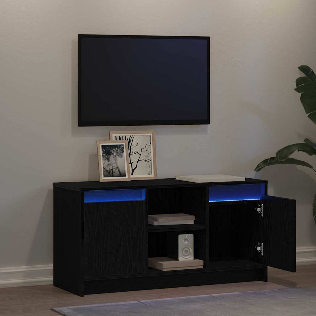 TV-Einheiten Schwarz 100 x 34 x 50 cm Holzwerkstoff