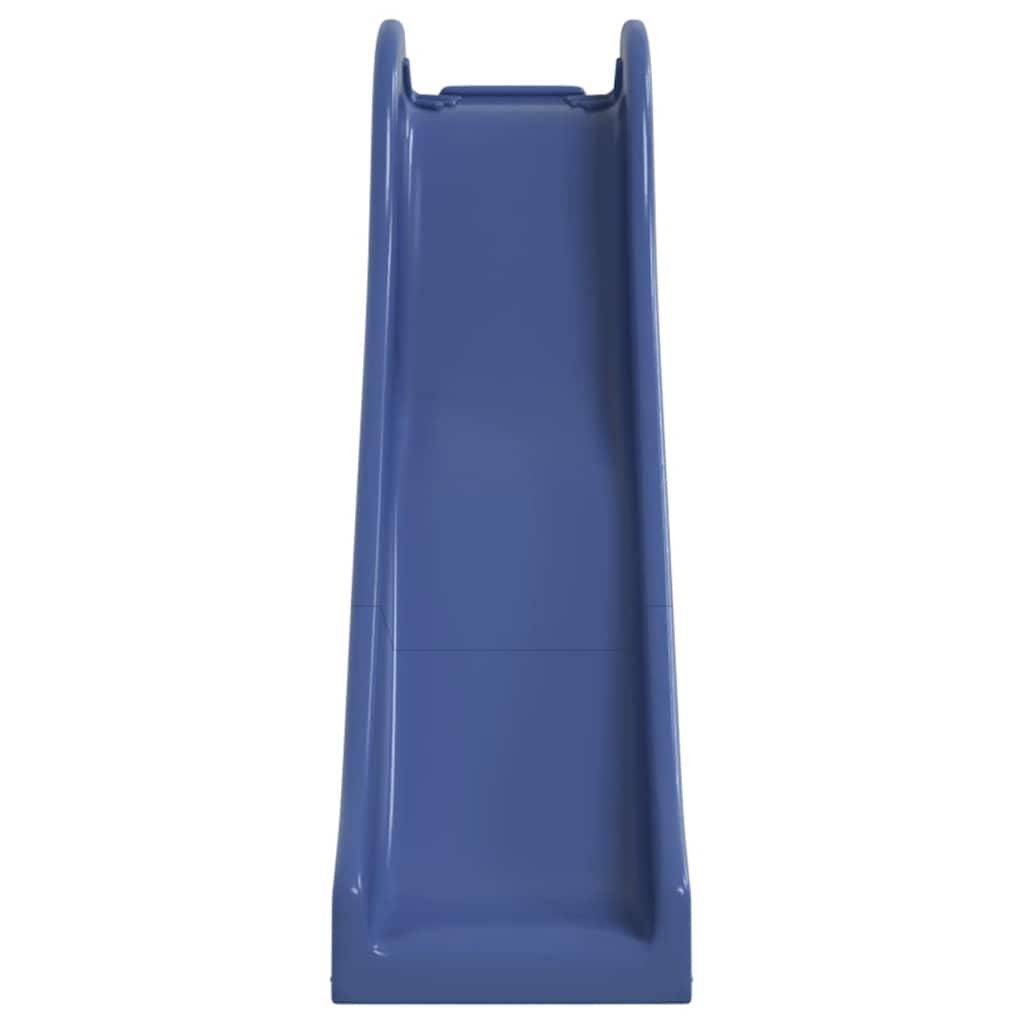 Spielturm Weiß und Blau Massivholz Tanne