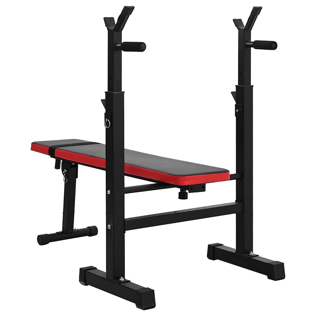 Hantelbank Schwarz 126,5 x 67 x 111 cm
