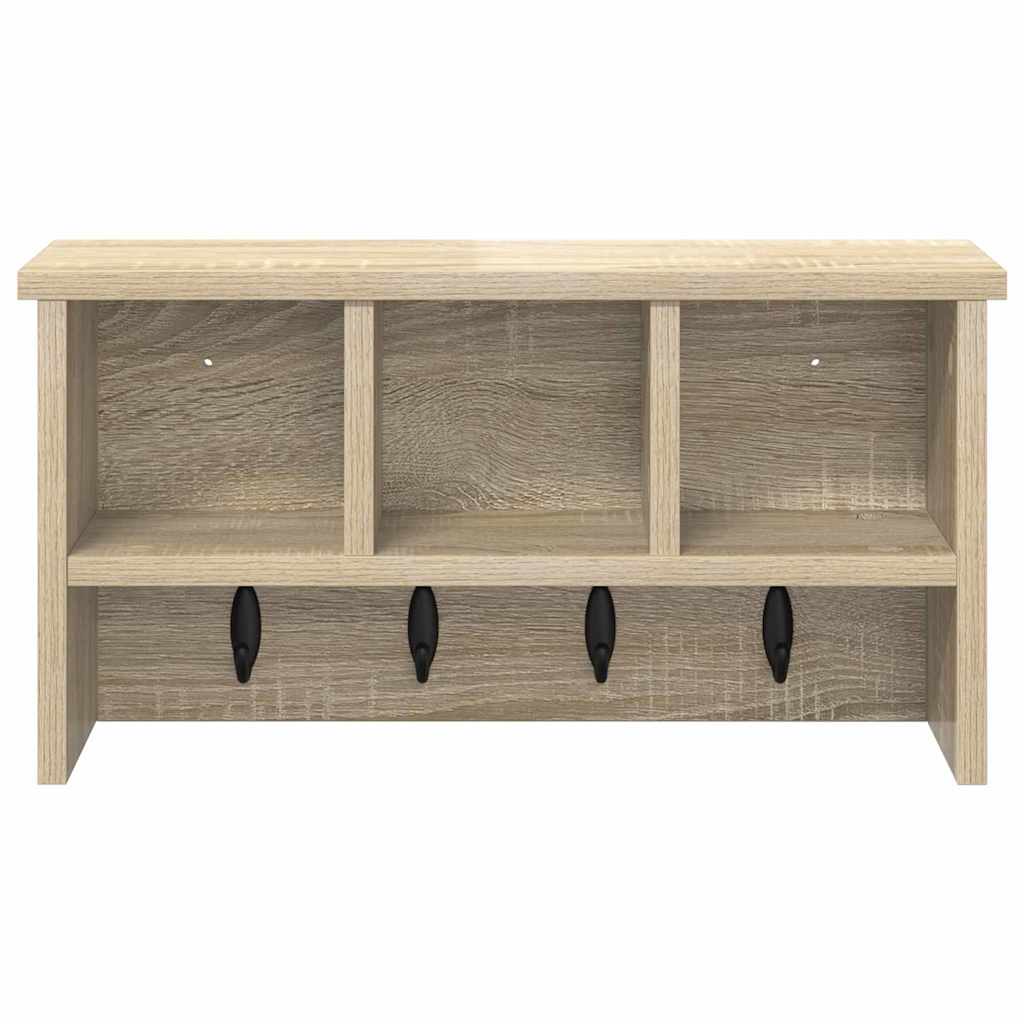 Wandmontierter nachttisch Sonoma-Eiche 50 x 16 x 26 cm