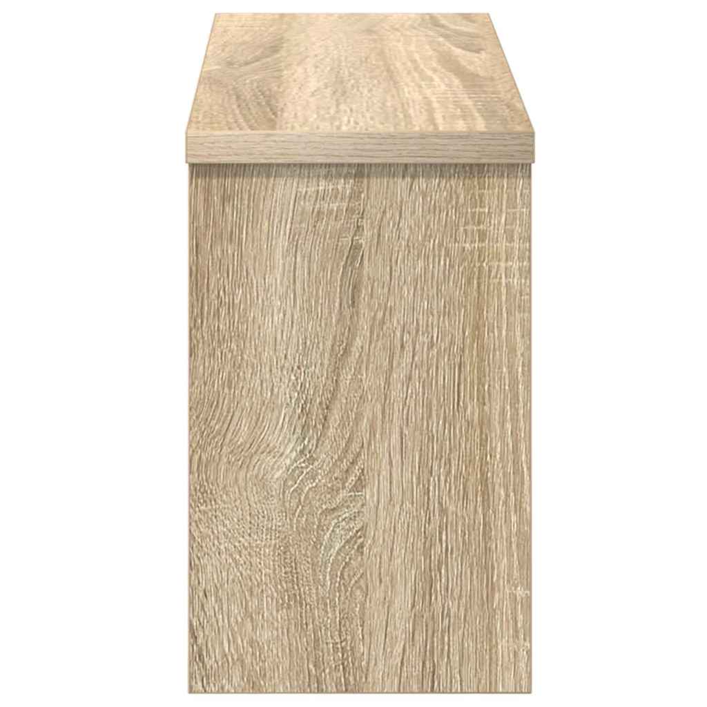 Wandmontierter nachttisch Sonoma-Eiche 50 x 16 x 26 cm