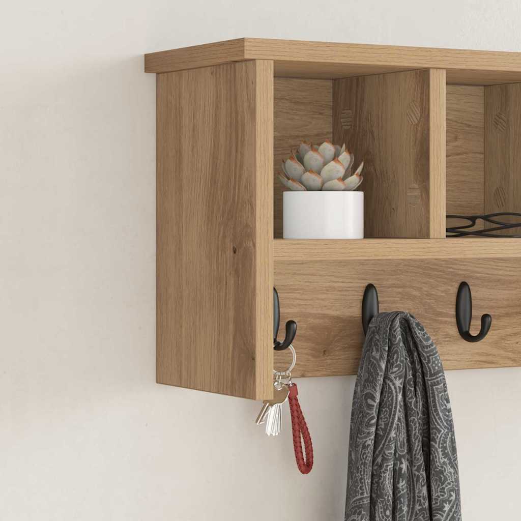 Wandmontierter nachttisch Artisan-Eiche 50 x 16 x 26 cm