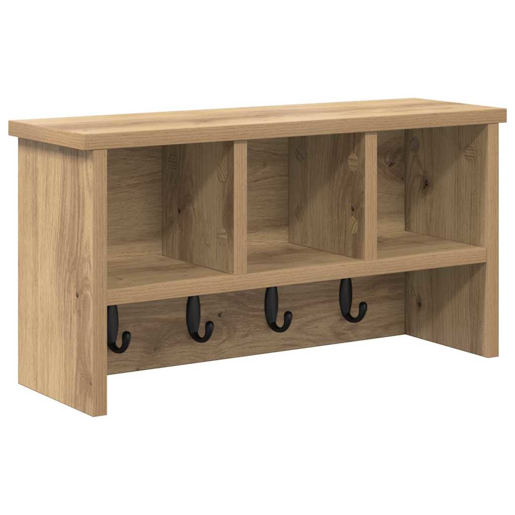 Wandmontierter nachttisch Artisan-Eiche 50 x 16 x 26 cm