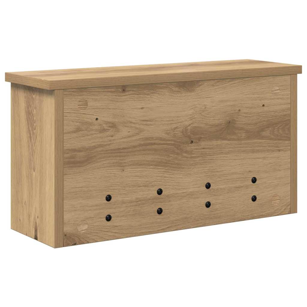Wandmontierter nachttisch Artisan-Eiche 50 x 16 x 26 cm