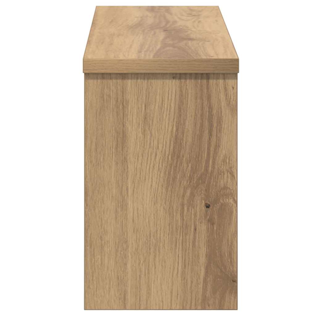 Wandmontierter nachttisch Artisan-Eiche 50 x 16 x 26 cm