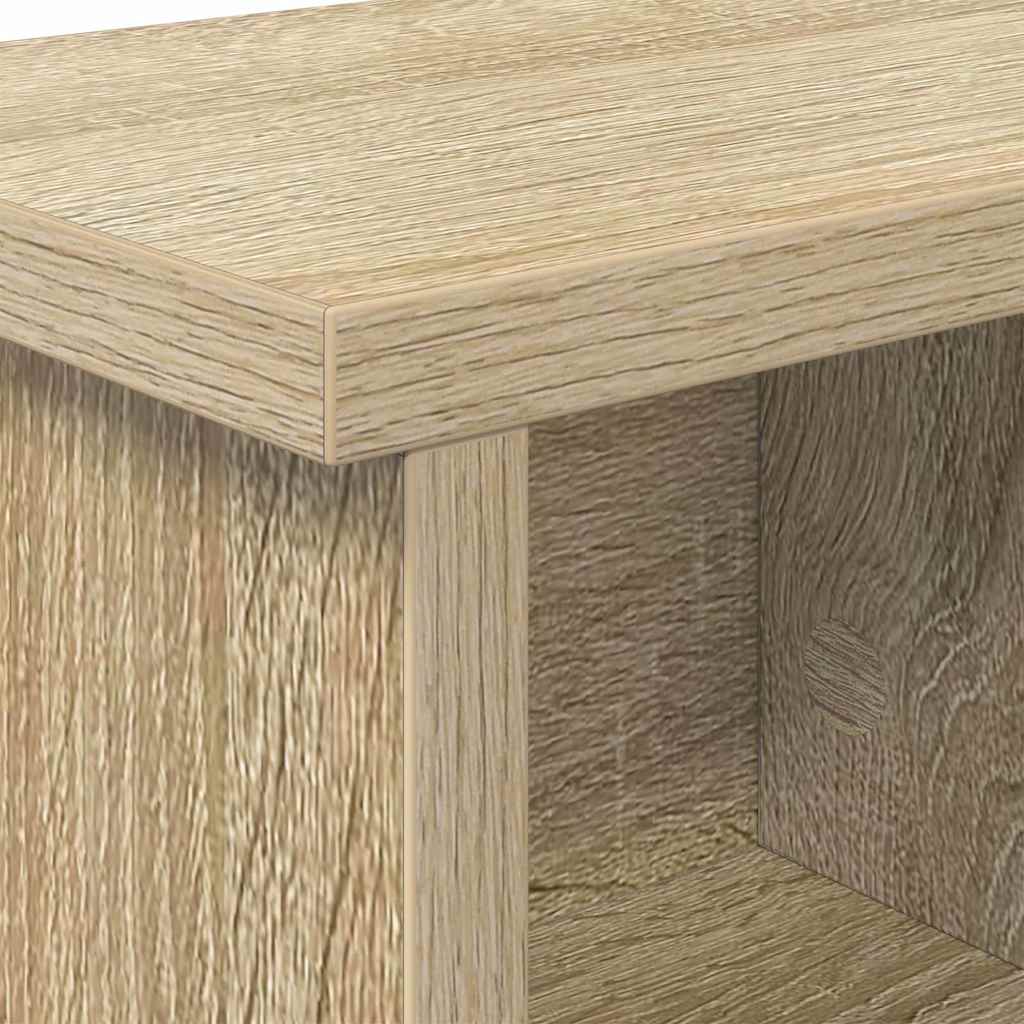 Wandmontierter nachttisch Sonoma-Eiche 75 x 16 x 26 cm