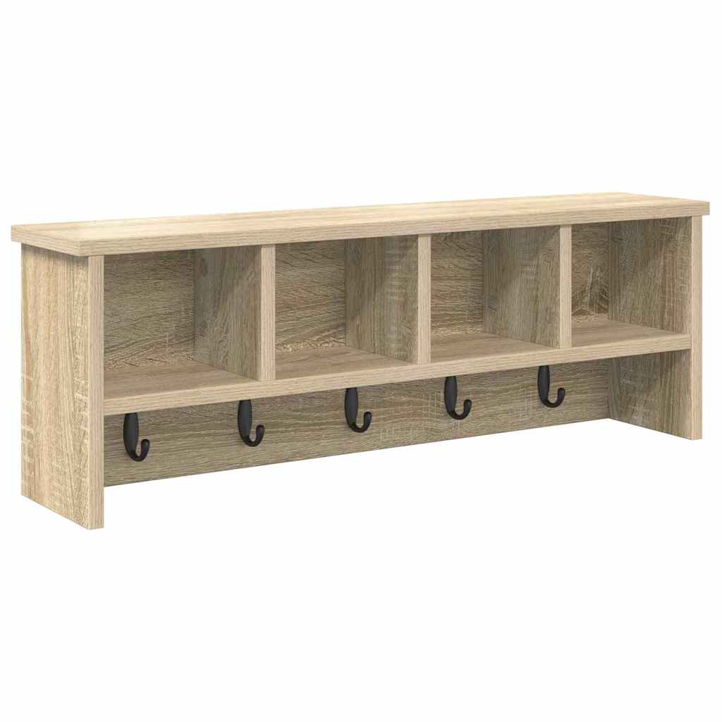 Wandmontierter nachttisch Sonoma-Eiche 75 x 16 x 26 cm