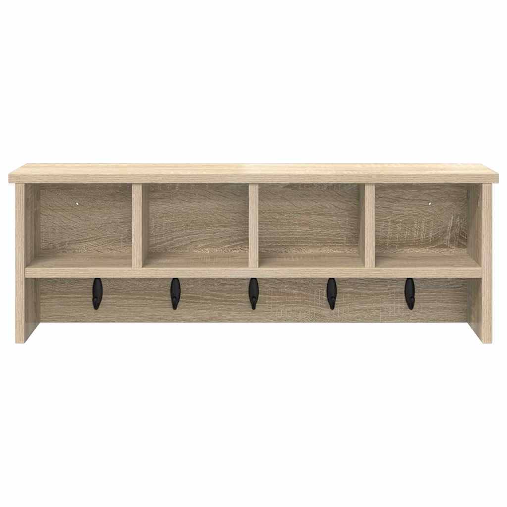 Wandmontierter nachttisch Sonoma-Eiche 75 x 16 x 26 cm