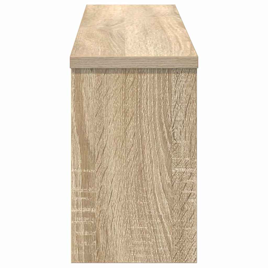 Wandmontierter nachttisch Sonoma-Eiche 75 x 16 x 26 cm