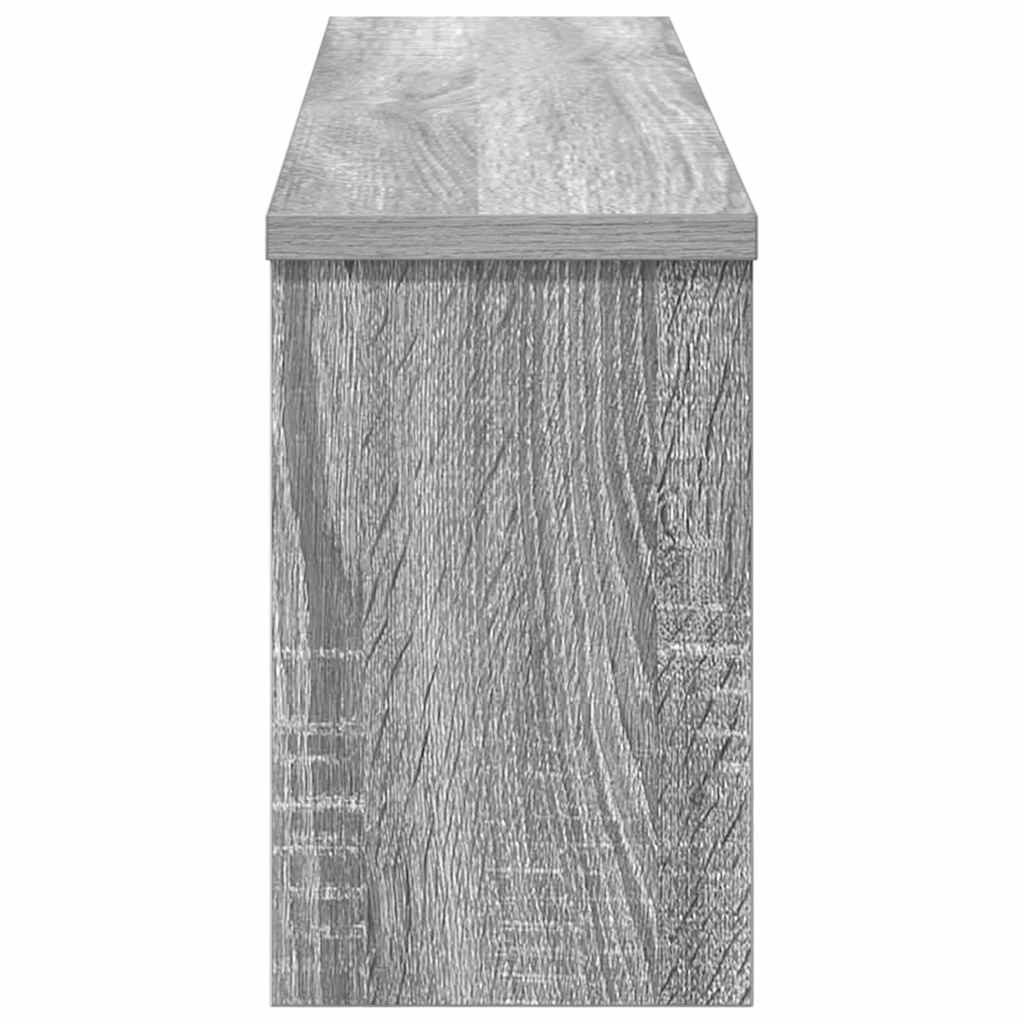 Wandmontierter nachttisch Graues Sonoma 75 x 16 x 26 cm