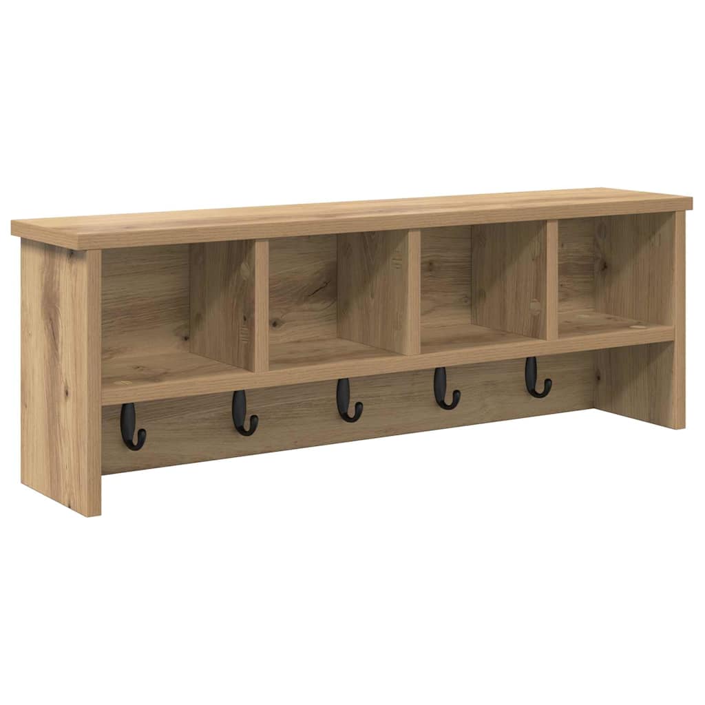 Wandmontierter nachttisch Artisan-Eiche 75 x 16 x 26 cm