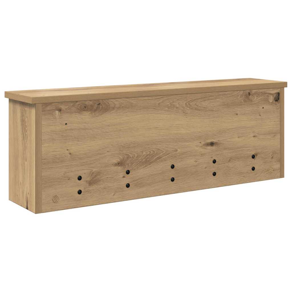 Wandmontierter nachttisch Artisan-Eiche 75 x 16 x 26 cm
