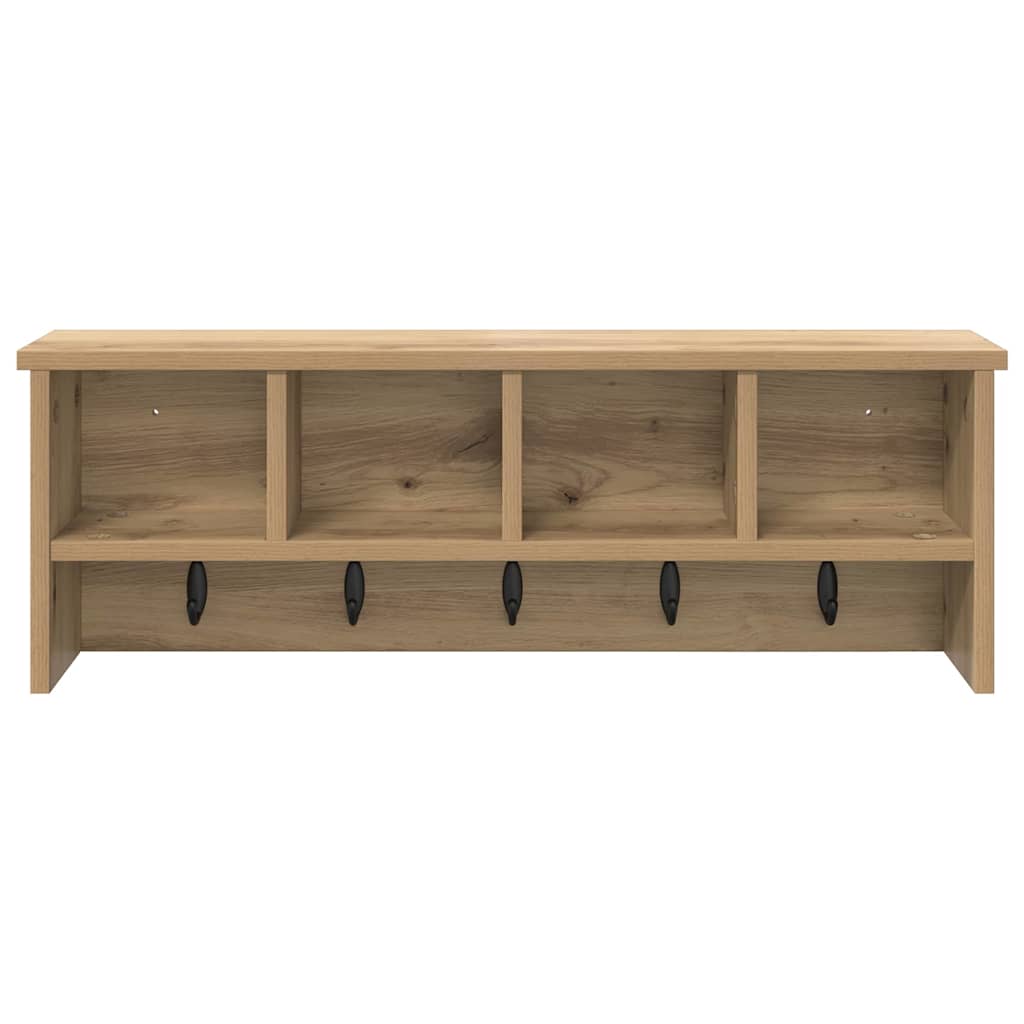 Wandmontierter nachttisch Artisan-Eiche 75 x 16 x 26 cm