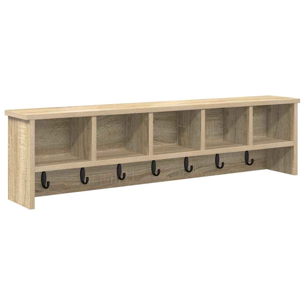 Wandmontierter nachttisch Sonoma-Eiche 100 x 16 x 26 cm