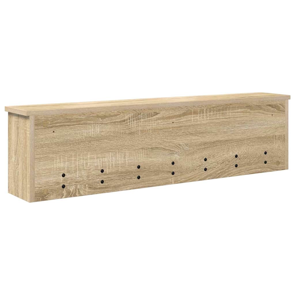 Wandmontierter nachttisch Sonoma-Eiche 100 x 16 x 26 cm