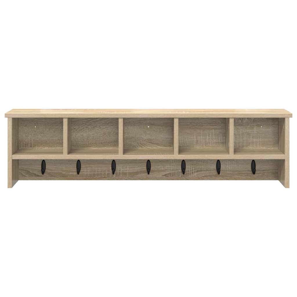 Wandmontierter nachttisch Sonoma-Eiche 100 x 16 x 26 cm