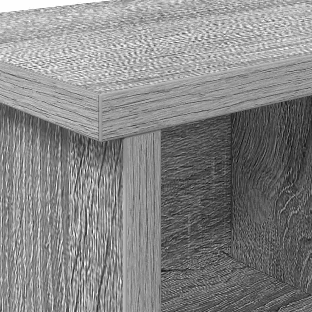 Wandmontierter nachttisch Graues Sonoma 100 x 16 x 26 cm