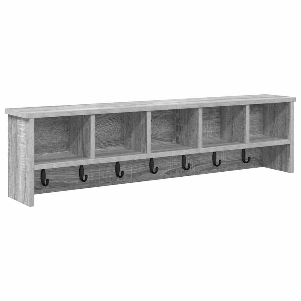 Wandmontierter nachttisch Graues Sonoma 100 x 16 x 26 cm
