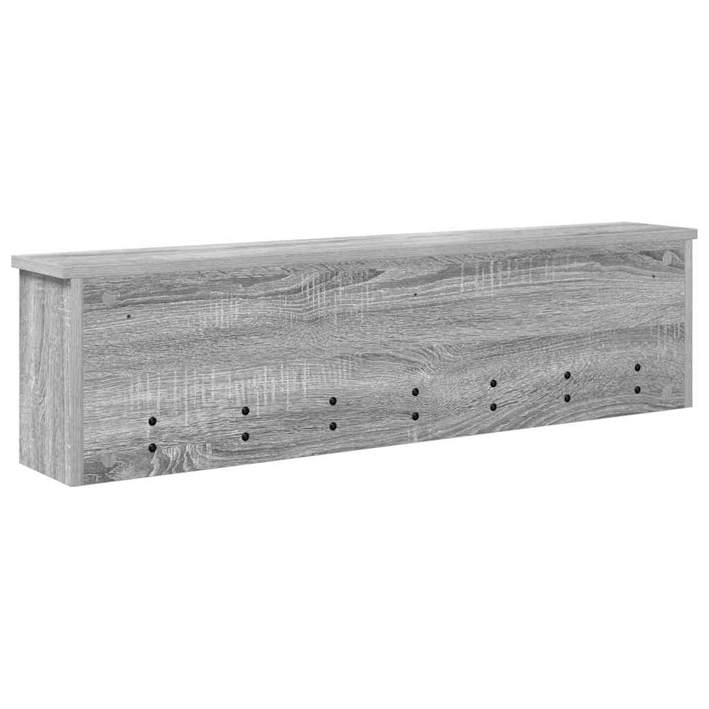 Wandmontierter nachttisch Graues Sonoma 100 x 16 x 26 cm