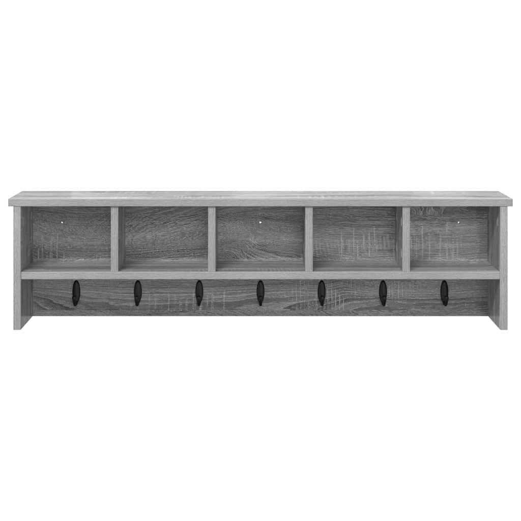 Wandmontierter nachttisch Graues Sonoma 100 x 16 x 26 cm