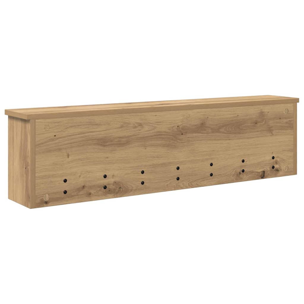 Wandmontierter nachttisch Artisan-Eiche 100 x 16 x 26 cm