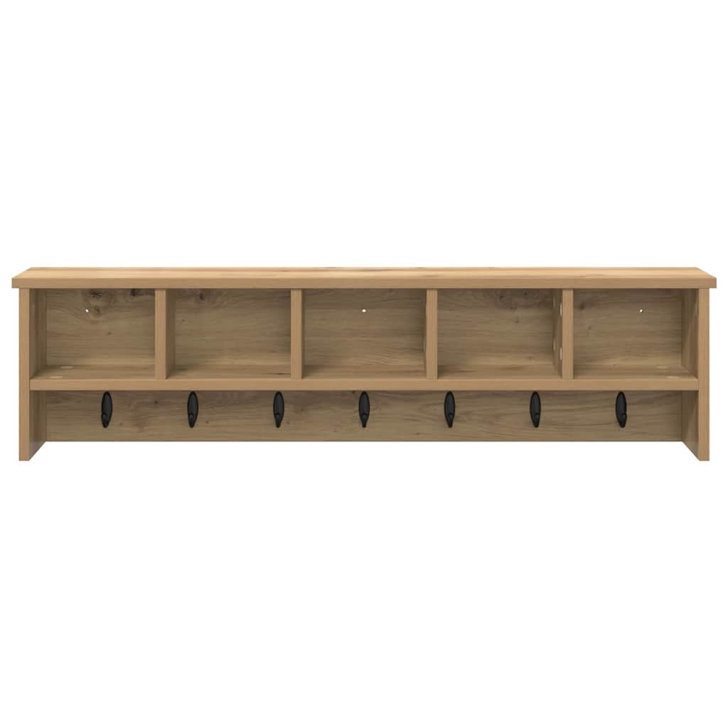 Wandmontierter nachttisch Artisan-Eiche 100 x 16 x 26 cm