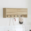 Wandmontierter nachttisch mit Tür Sonoma-Eiche 80 x 20 x 30 cm
