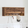 Wandmontierter nachttisch Altholz 80 x 20 x 30 cm Holzwerkstoff