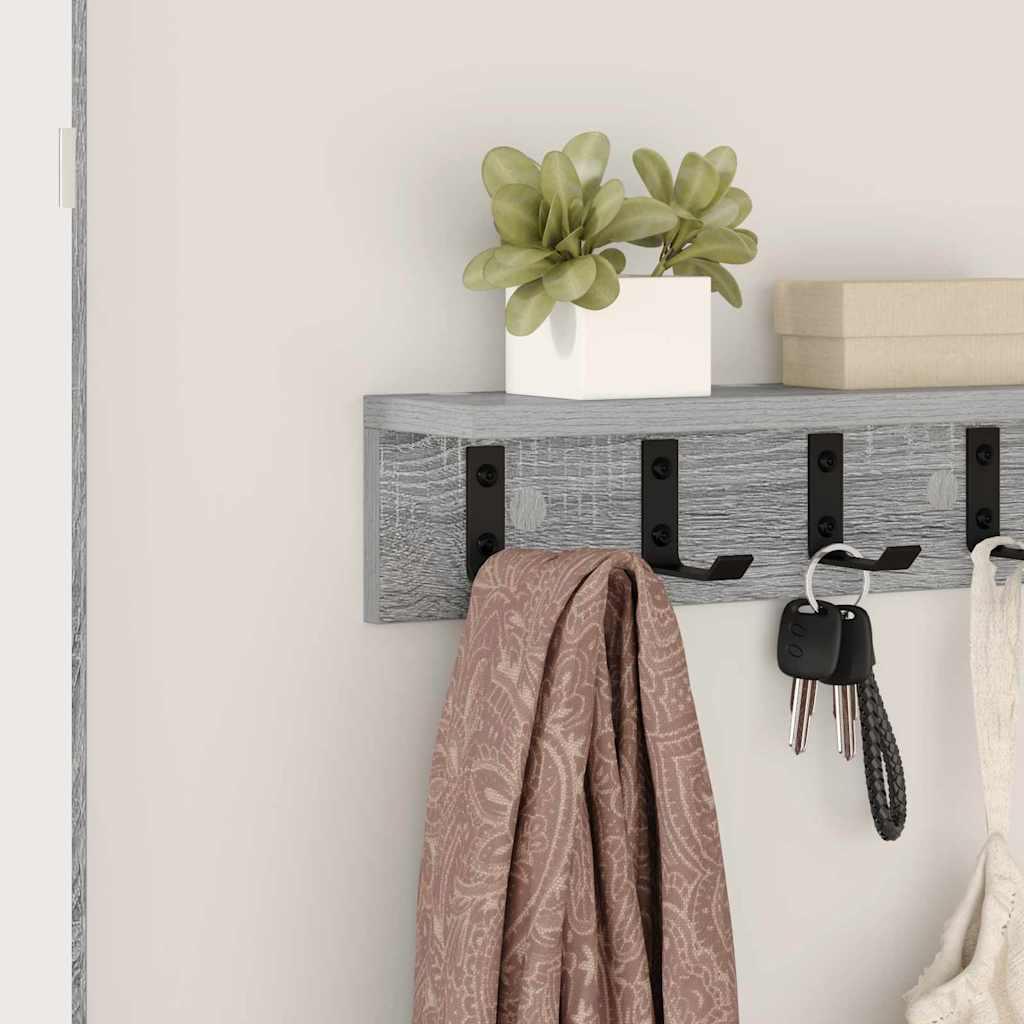 Wandmontierter nachttisch Graues Sonoma 40 x 10,5 x 10,5 cm
