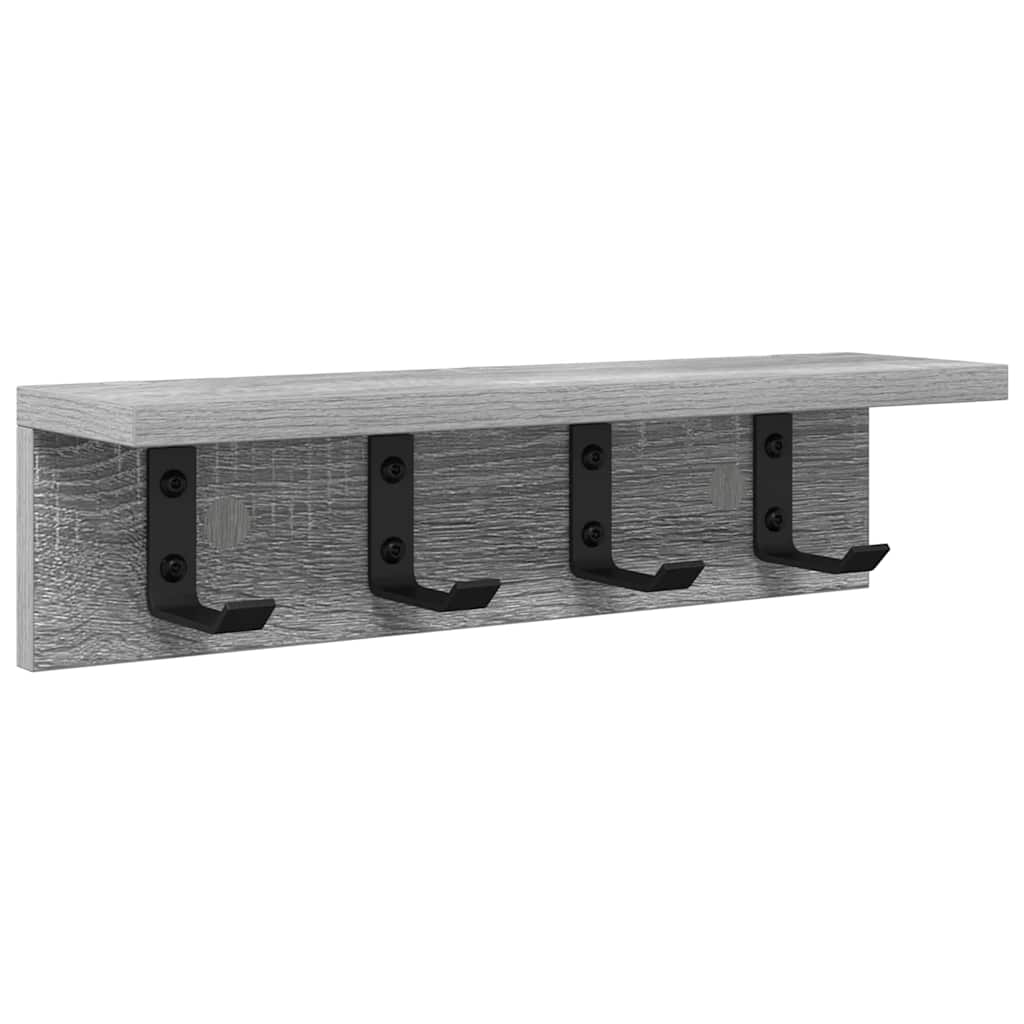 Wandmontierter nachttisch Graues Sonoma 40 x 10,5 x 10,5 cm