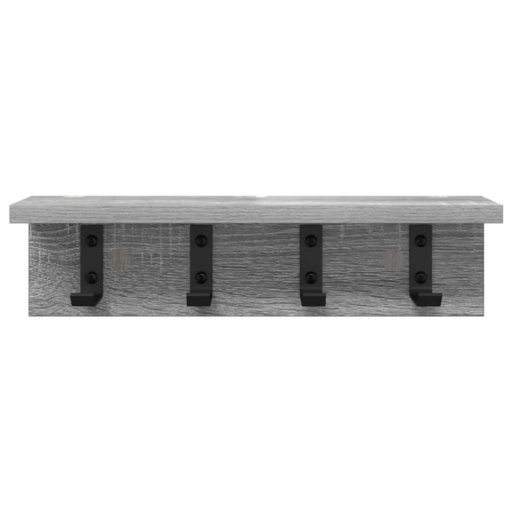 Wandmontierter nachttisch Graues Sonoma 40 x 10,5 x 10,5 cm