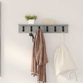 Wandmontierter nachttisch Beton Grau 60 x 10.5 x 10.5 cm