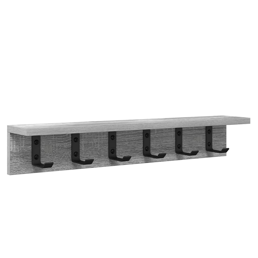 Wandmontierter nachttisch Graues Sonoma 60 x 10.5 x 10.5 cm