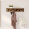 Wandmontierter nachttisch Altholz 60 x 10.5 x 10.5 cm