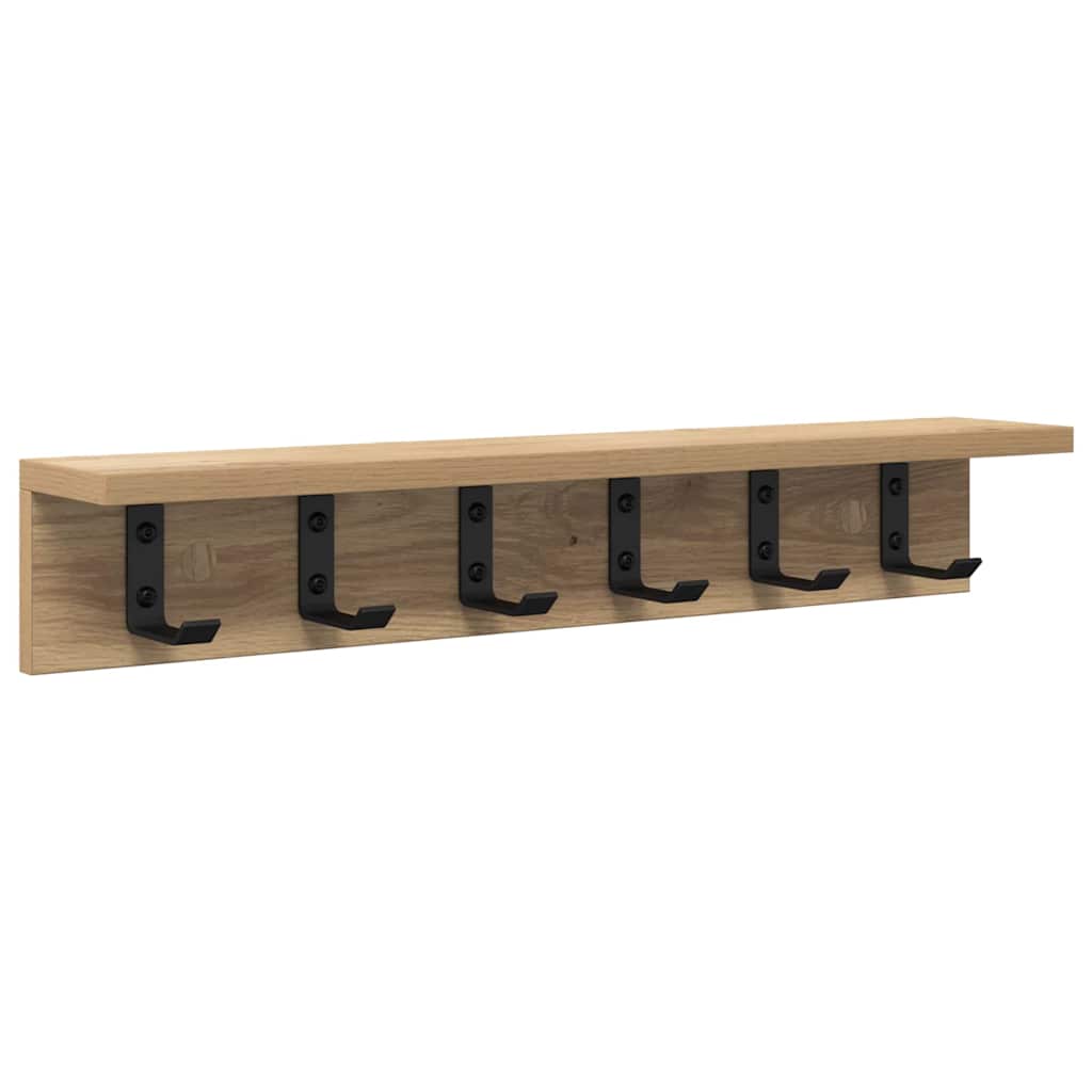 Wandmontierter nachttisch Artisan-Eiche 60 x 10.5 x 10.5 cm