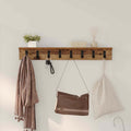 Wandmontierter nachttisch Altholz 80 x 10,5 x 10,5 cm