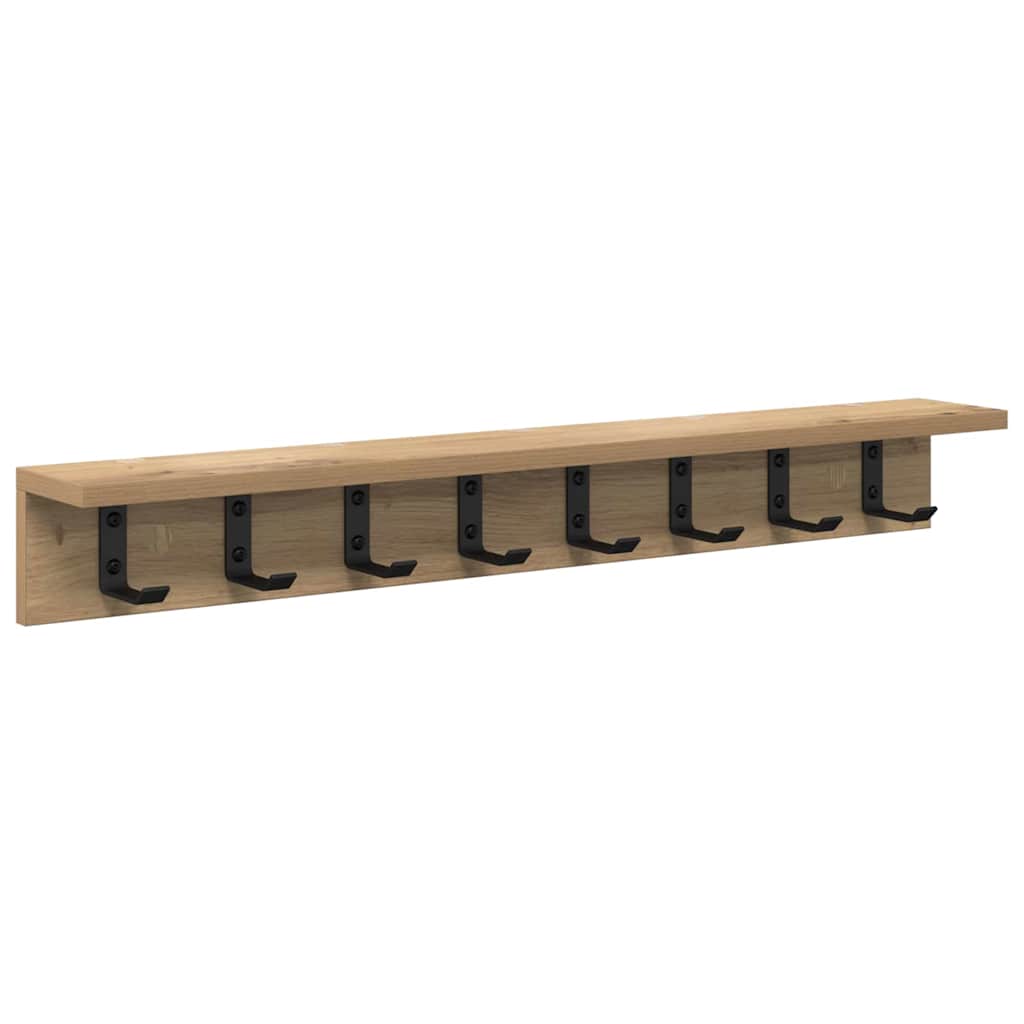 Wandmontierter nachttisch Artisan-Eiche 80 x 10,5 x 10,5 cm