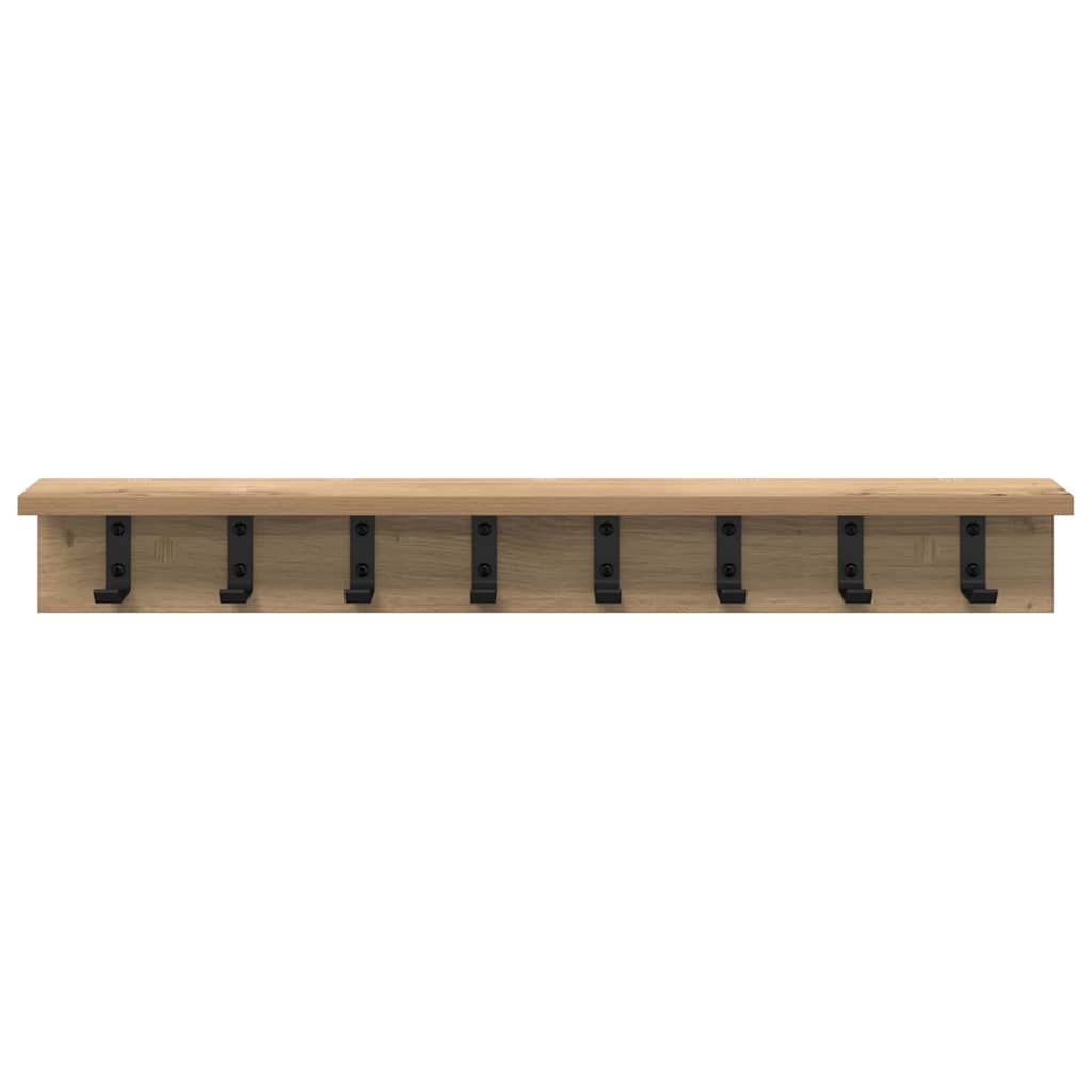 Wandmontierter nachttisch Artisan-Eiche 80 x 10,5 x 10,5 cm