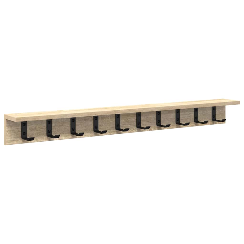 Wandmontierter nachttisch Sonoma-Eiche 100 x 10,5 x 10,5 cm