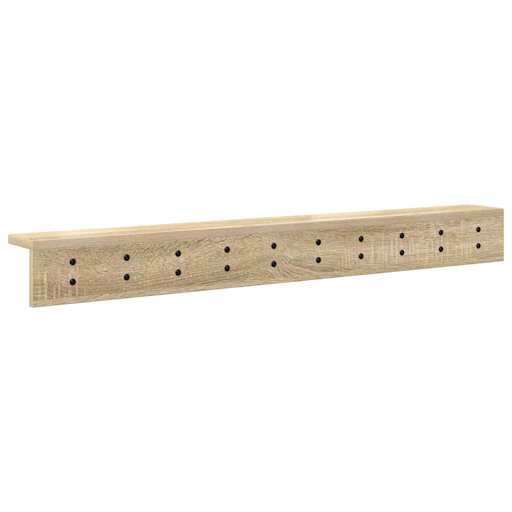Wandmontierter nachttisch Sonoma-Eiche 100 x 10,5 x 10,5 cm