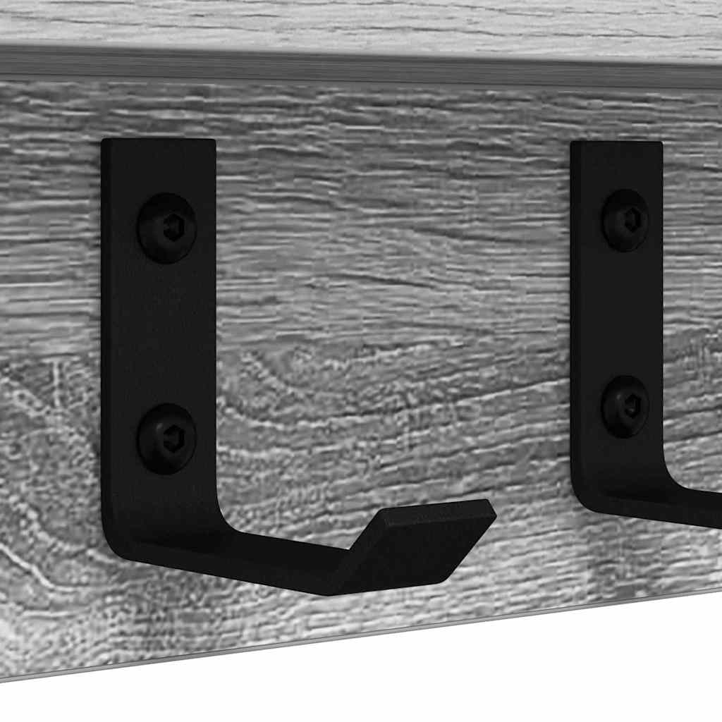 Wandmontierter nachttisch Graues Sonoma 100 x 10,5 x 10,5 cm