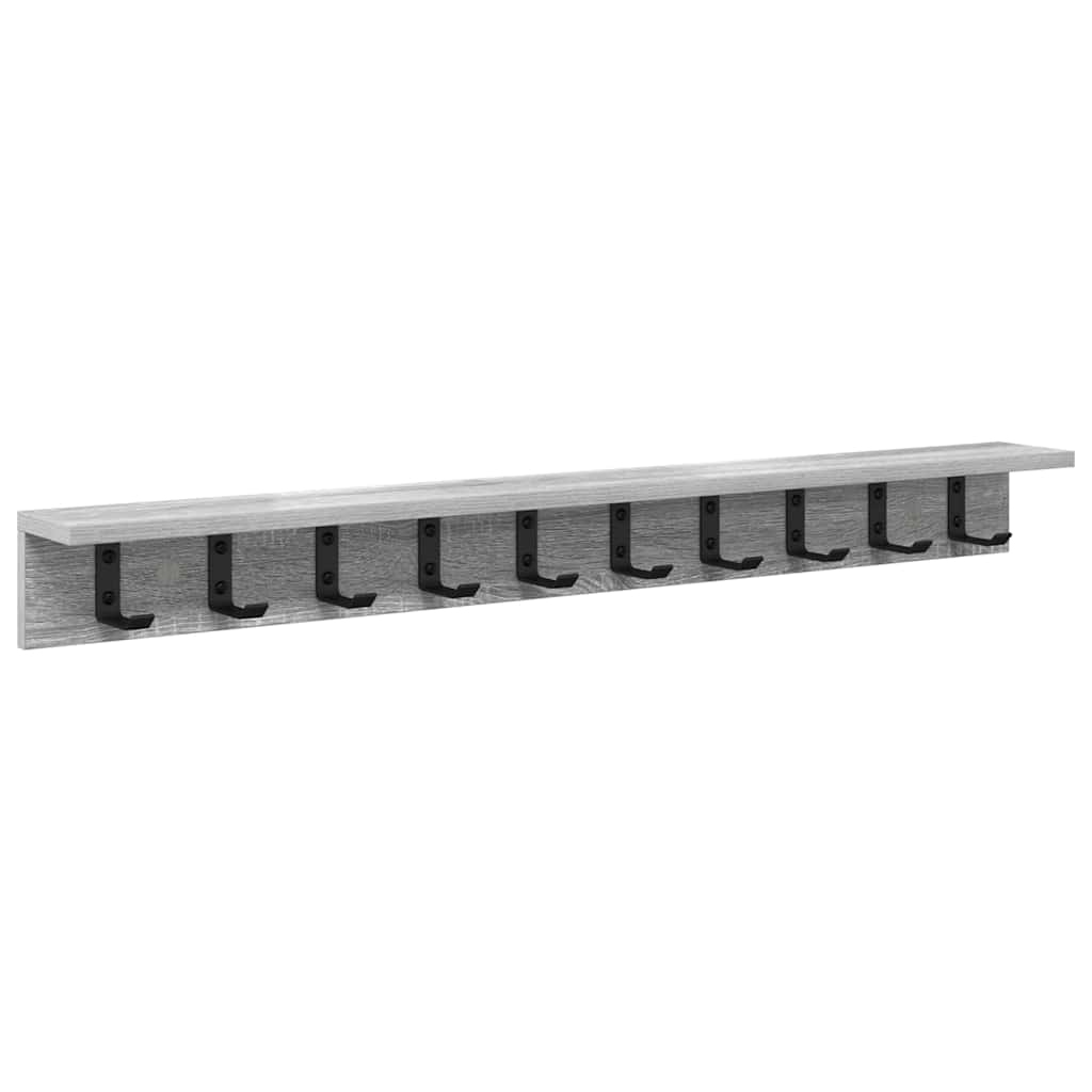 Wandmontierter nachttisch Graues Sonoma 100 x 10,5 x 10,5 cm
