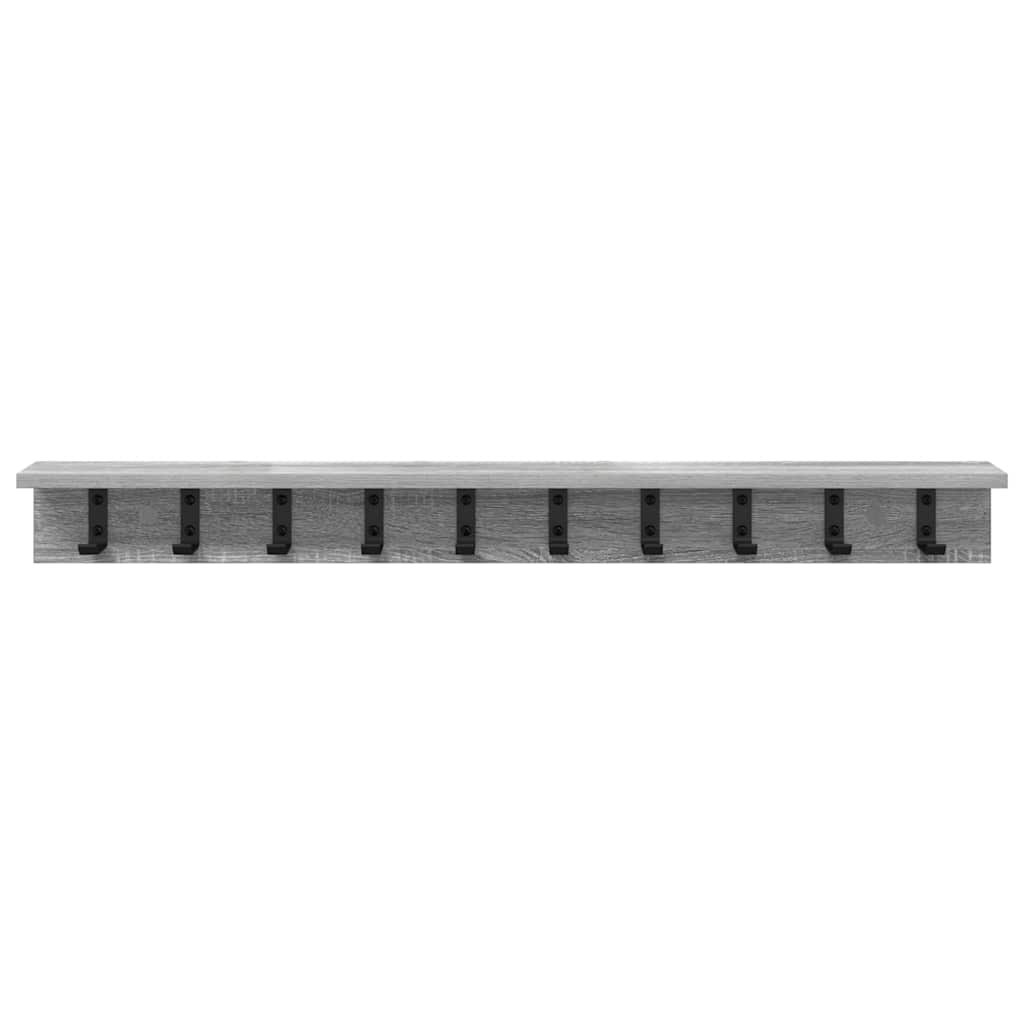 Wandmontierter nachttisch Graues Sonoma 100 x 10,5 x 10,5 cm