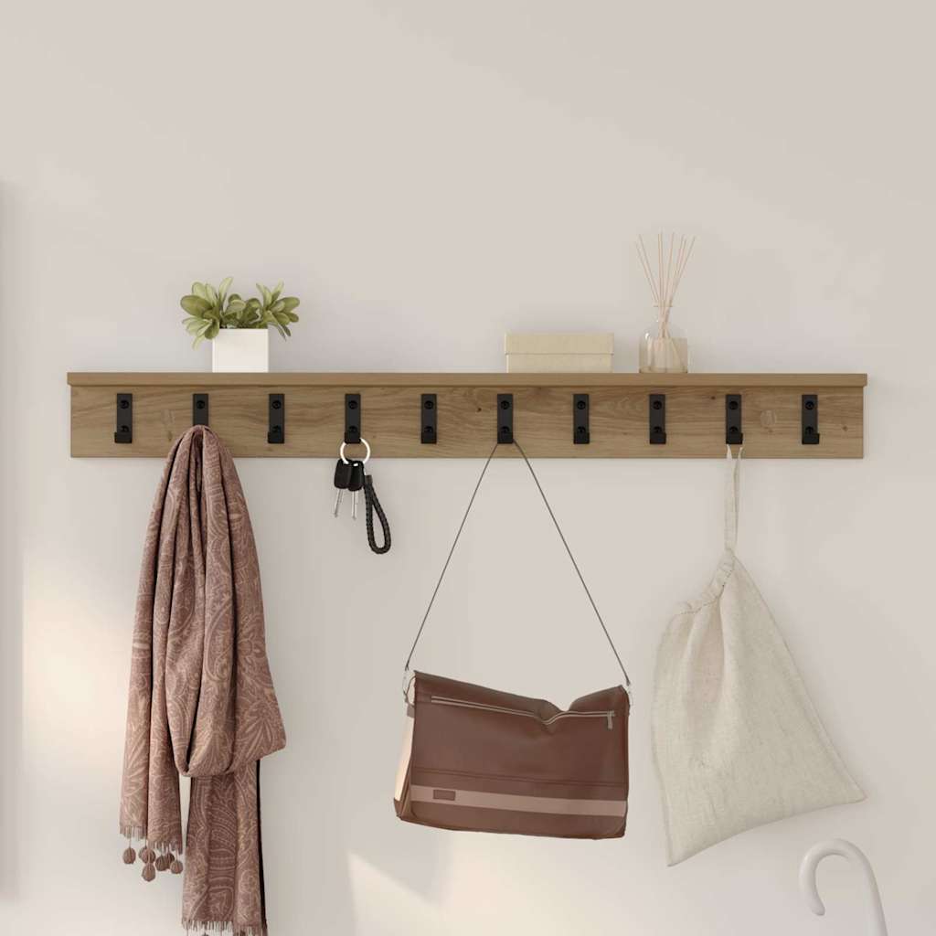 Wandmontierter nachttisch Artisan-Eiche 100 x 10,5 x 10,5 cm
